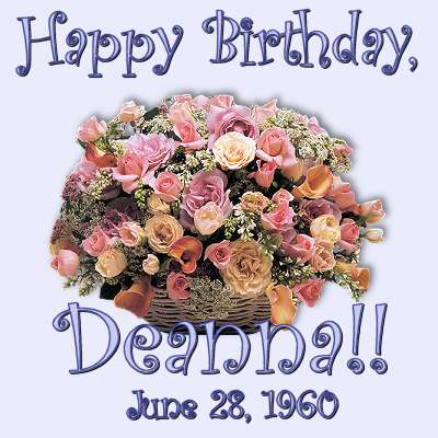 Happy Birthday, Deanna!