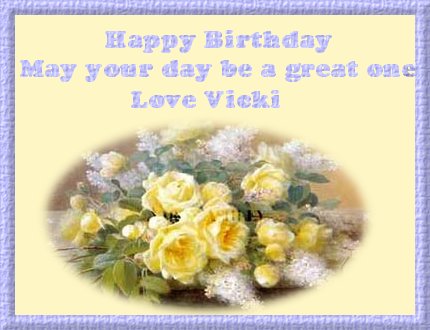 From VIcki