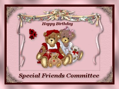 From the Special Friends Committee